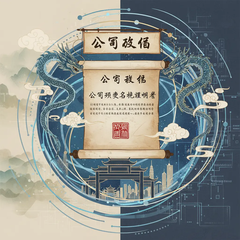 公司改名 - 公司更改名稱證明書