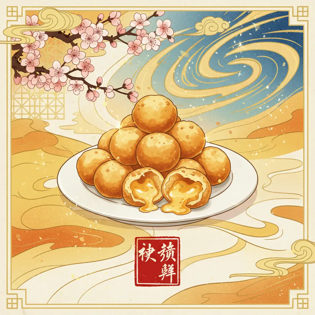 陳師傅 - 流沙奶皇煎堆仔