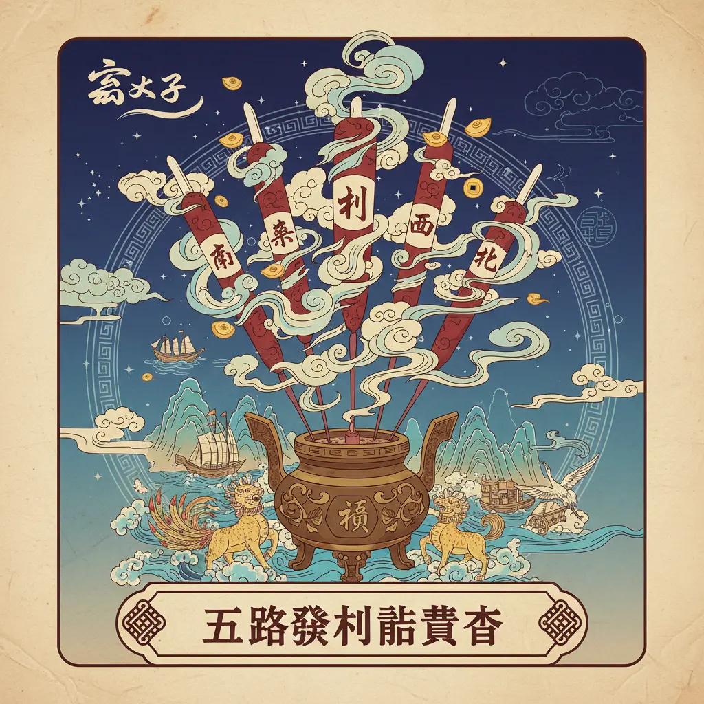 雲文子 - 五路發財富貴香