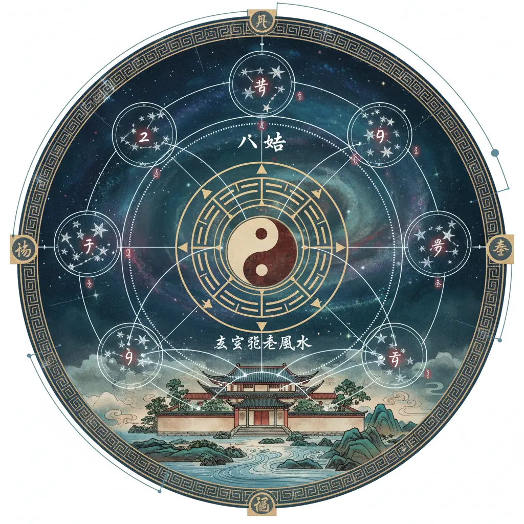 玄空飛星風水 - 八卦