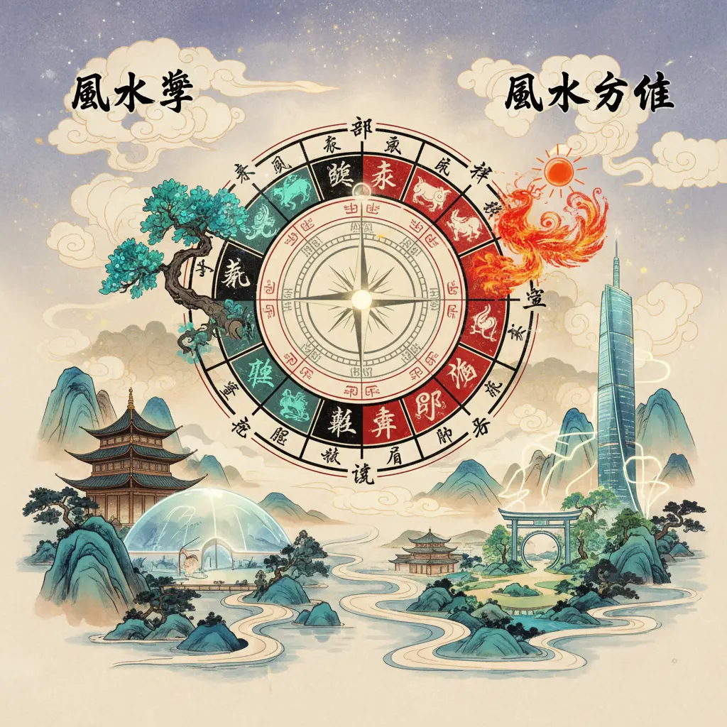 風水方位 - 風水學