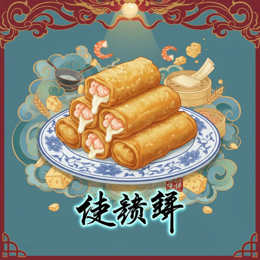 陳師傅 - 芝士蝦春捲