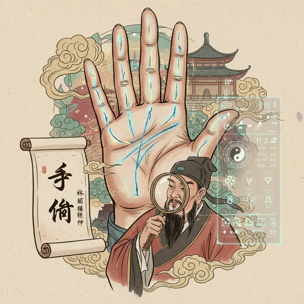 林國雄師傅 - 手相