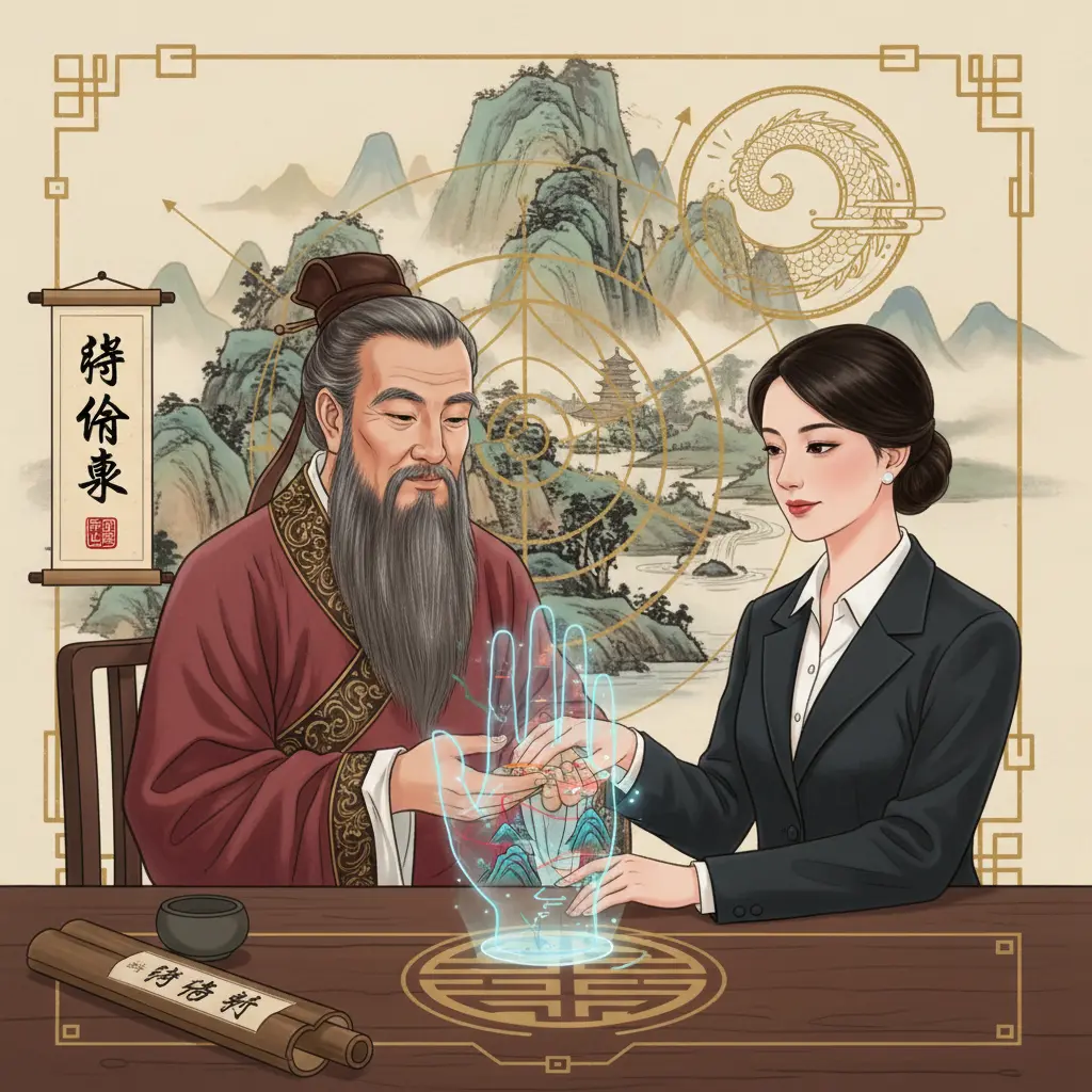 風水師父 - 掌相學