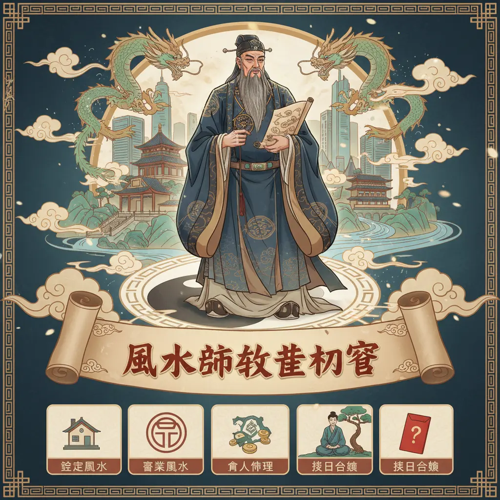 風水師收費內容 - 馬君程師傅