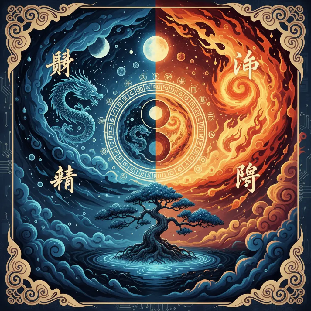 陰陽平衡 - 腎精