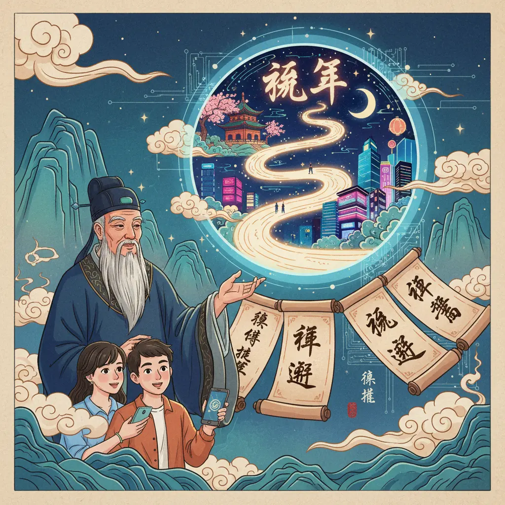 算命師傅推薦 - 流年