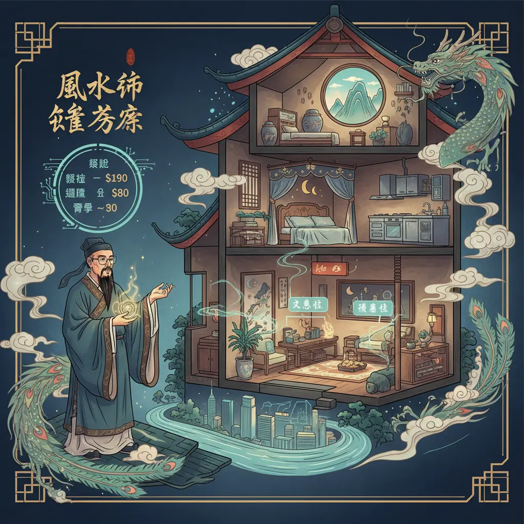 風水師收費方案 - 住宅風水