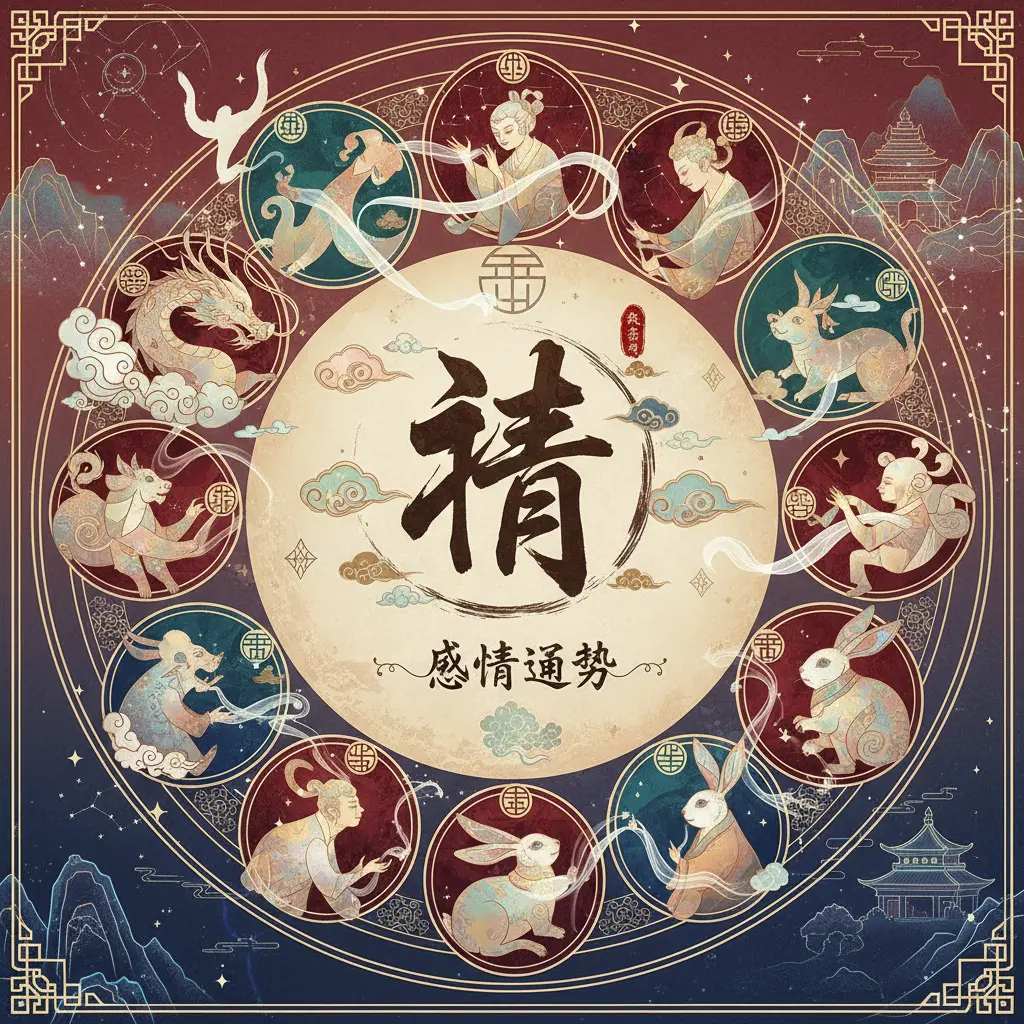 感情運勢 - 12星座