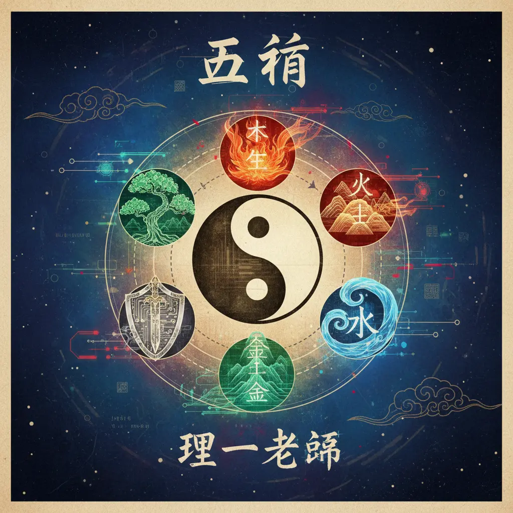 理一老師 - 五行