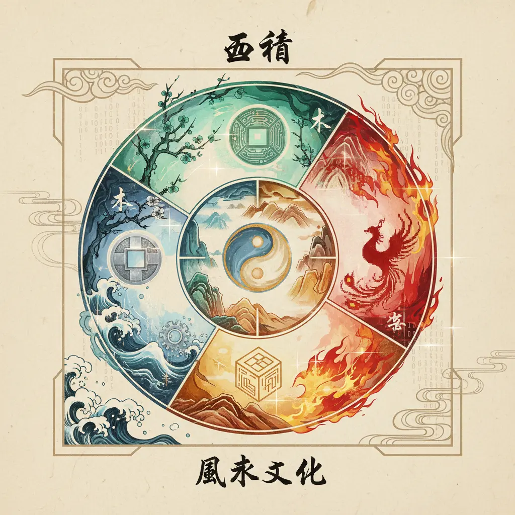 風水文化 - 五行