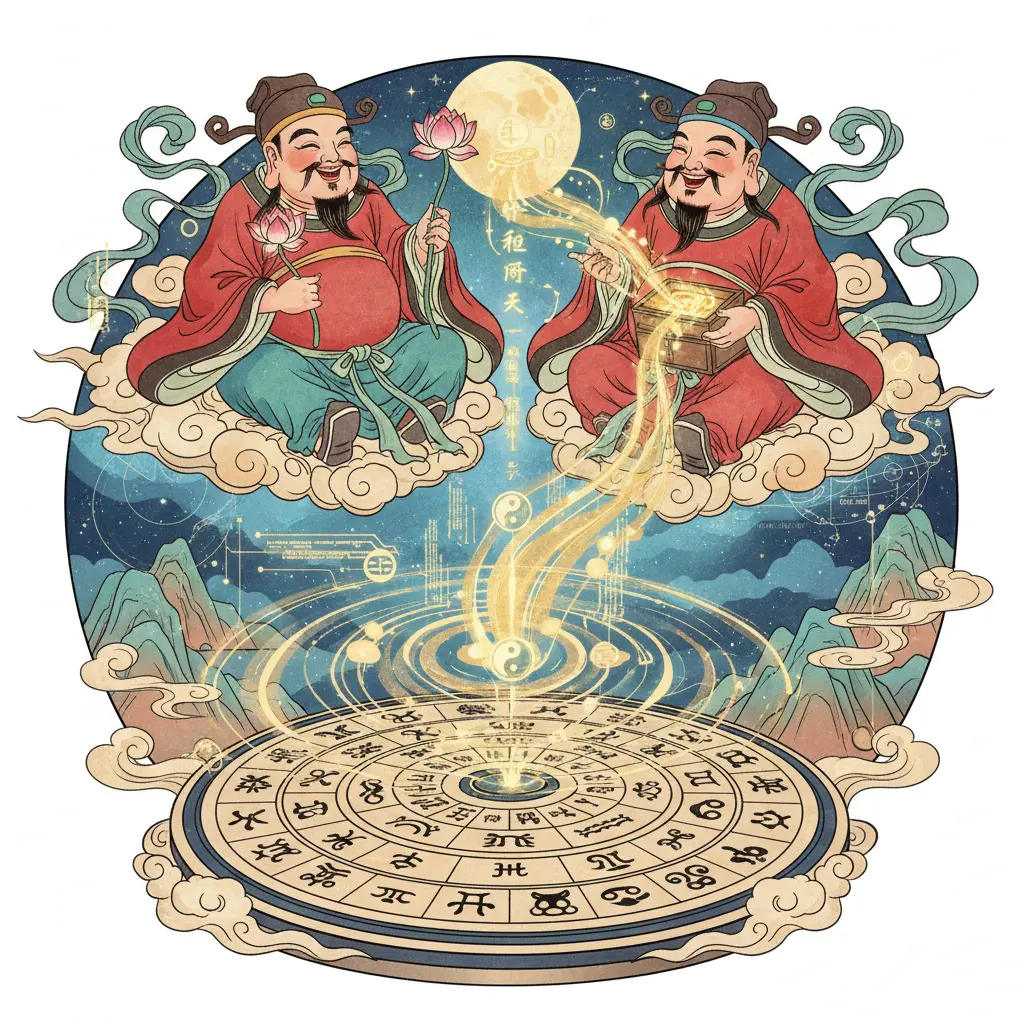 玄學命理 - 和合二仙