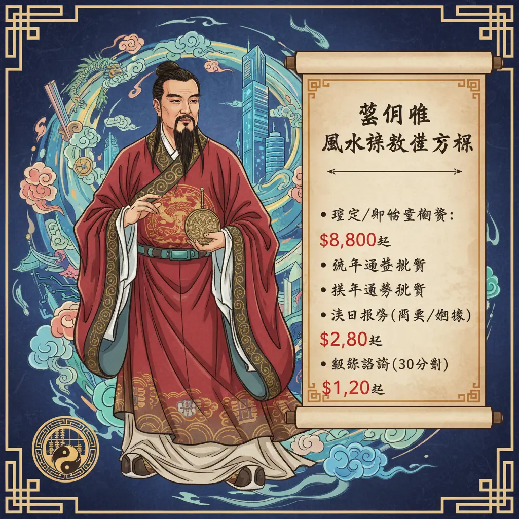 風水師收費方案 - 蘇民峯