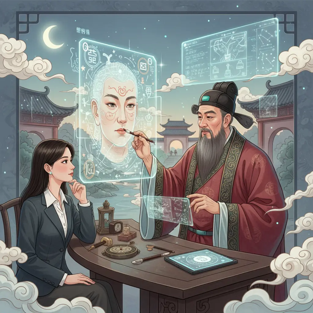 面相 - 算命師