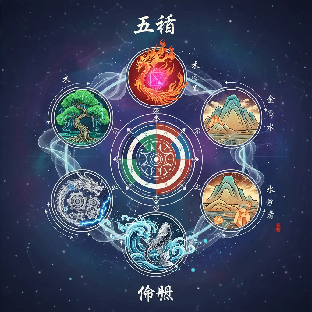 命盤 - 五行