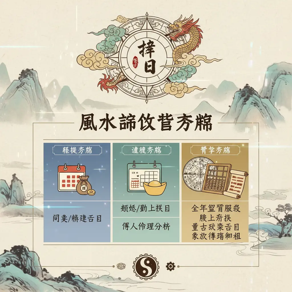 風水師收費方案 - 擇日