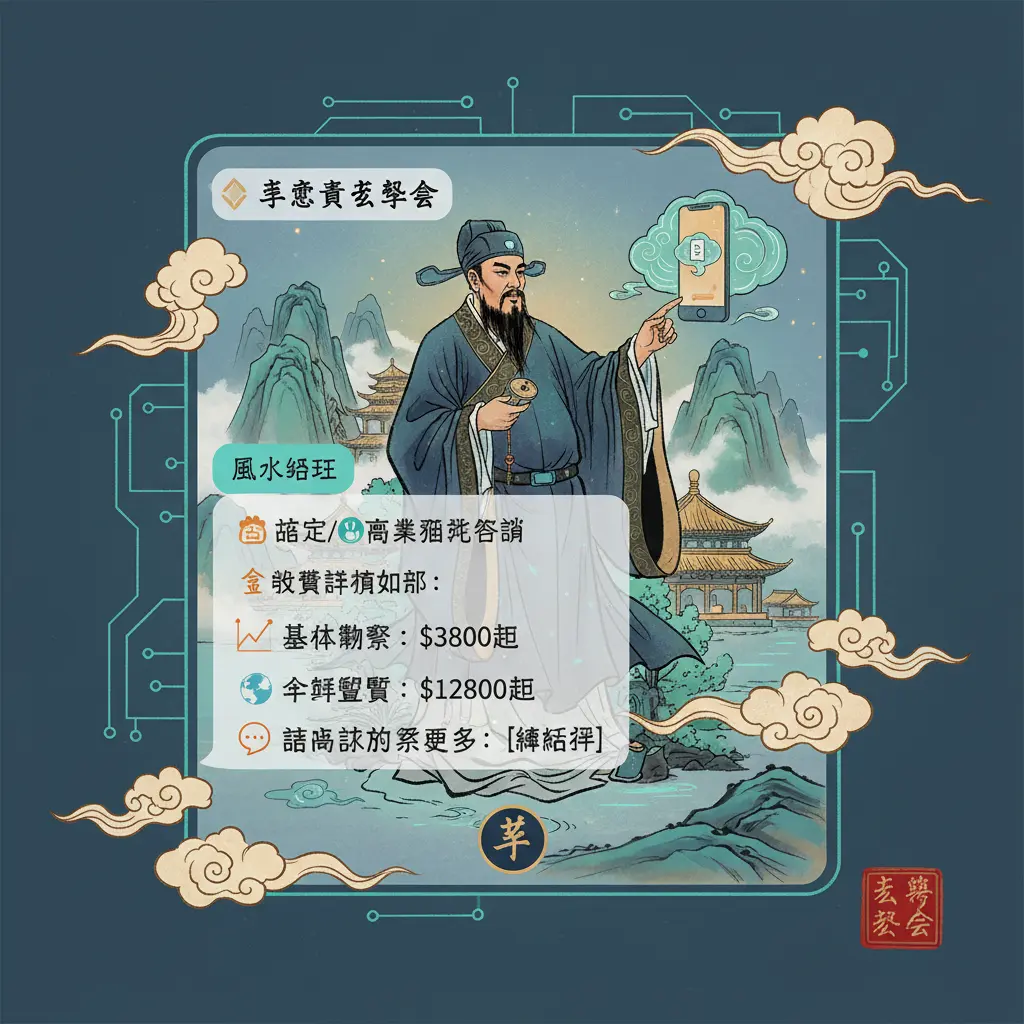 風水師收費WhatsApp - 李丞責玄學會