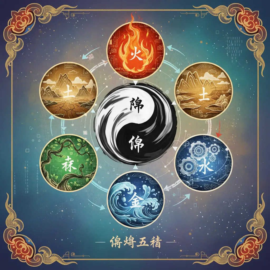 陰陽五行 - 五行