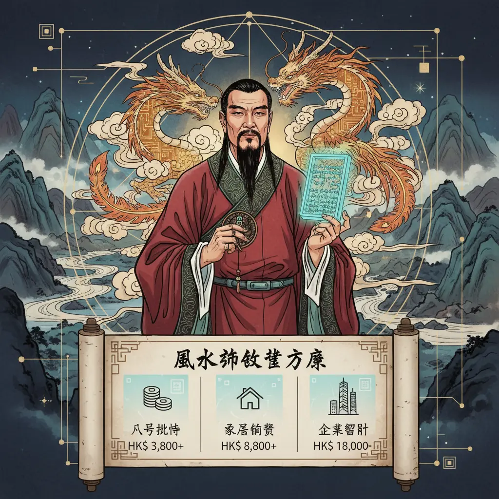 風水師收費方案 - 李居明