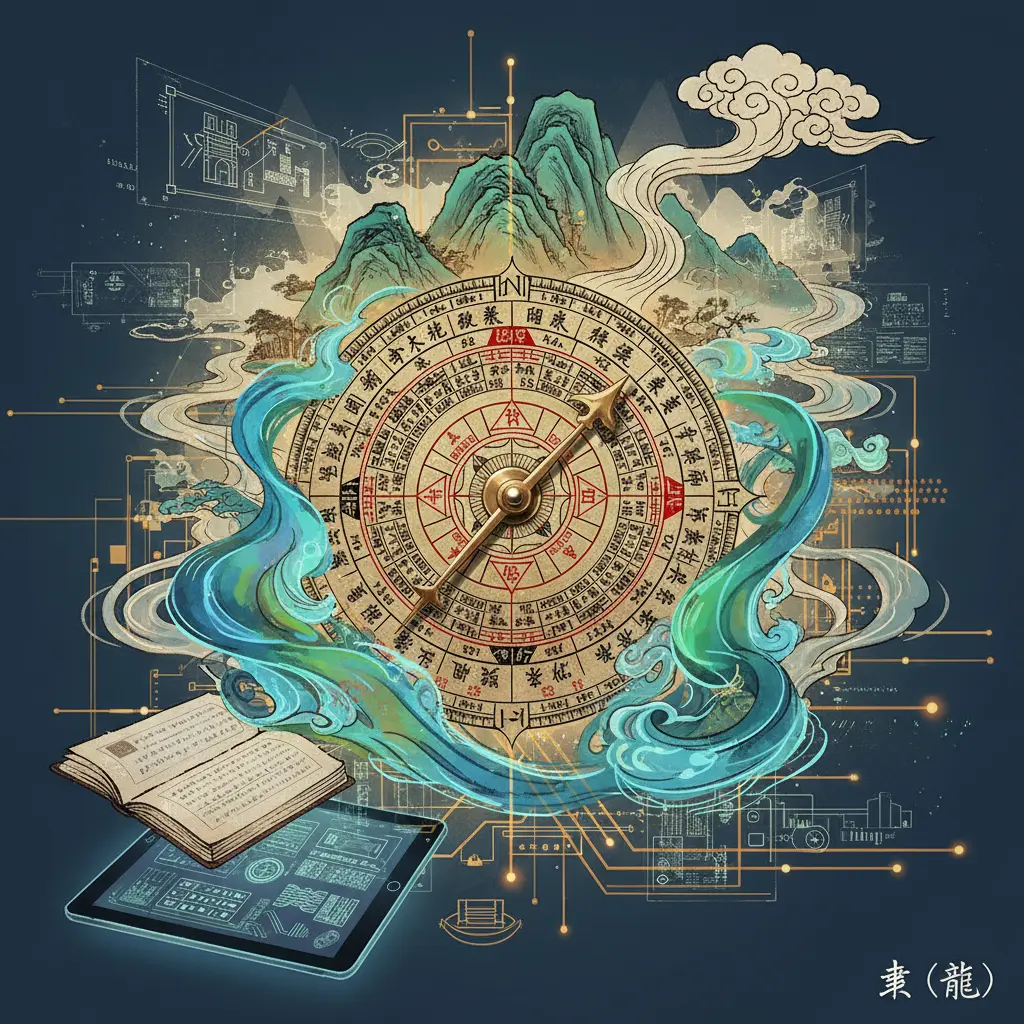 風水學問 - 羅盤