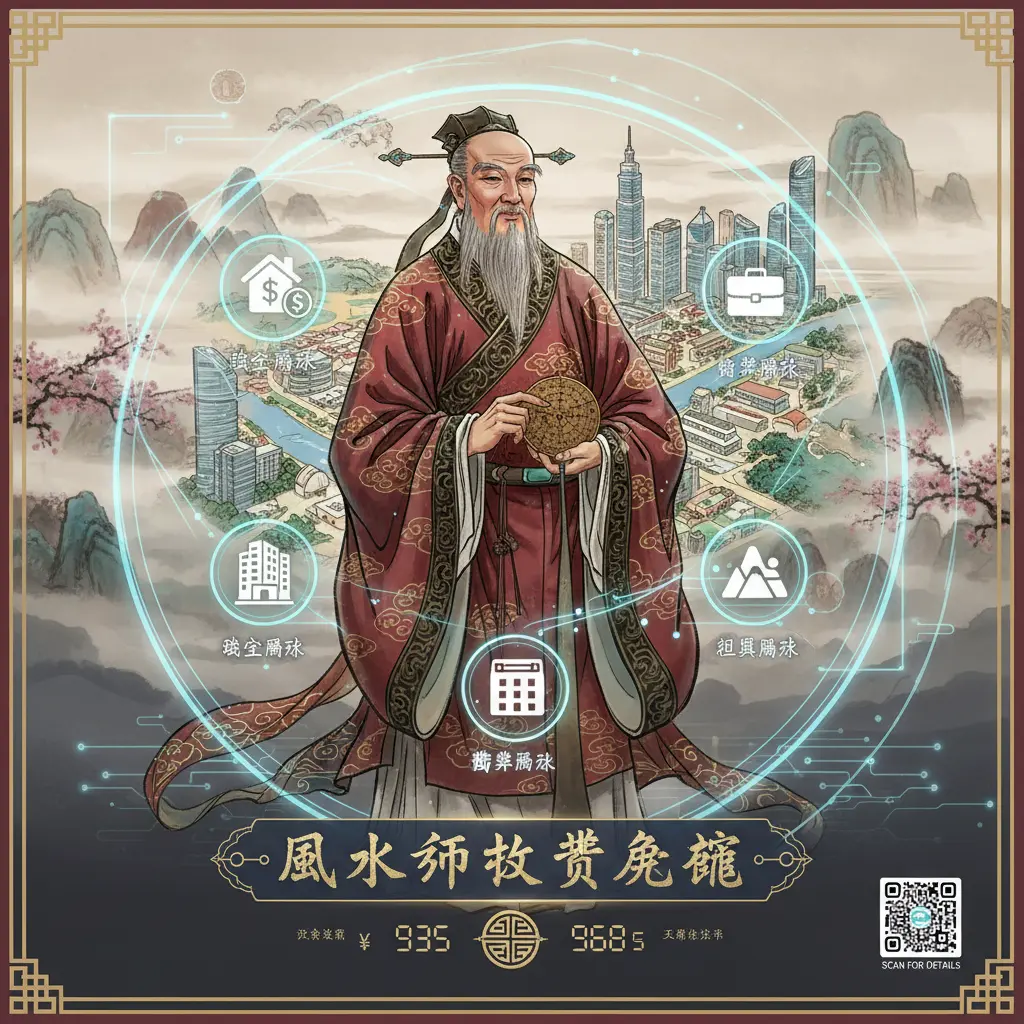 風水師收費範圍 - 風水師