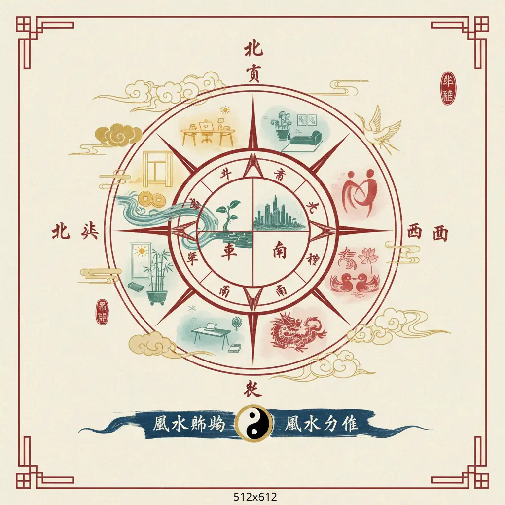 風水方位 - 風水佈局