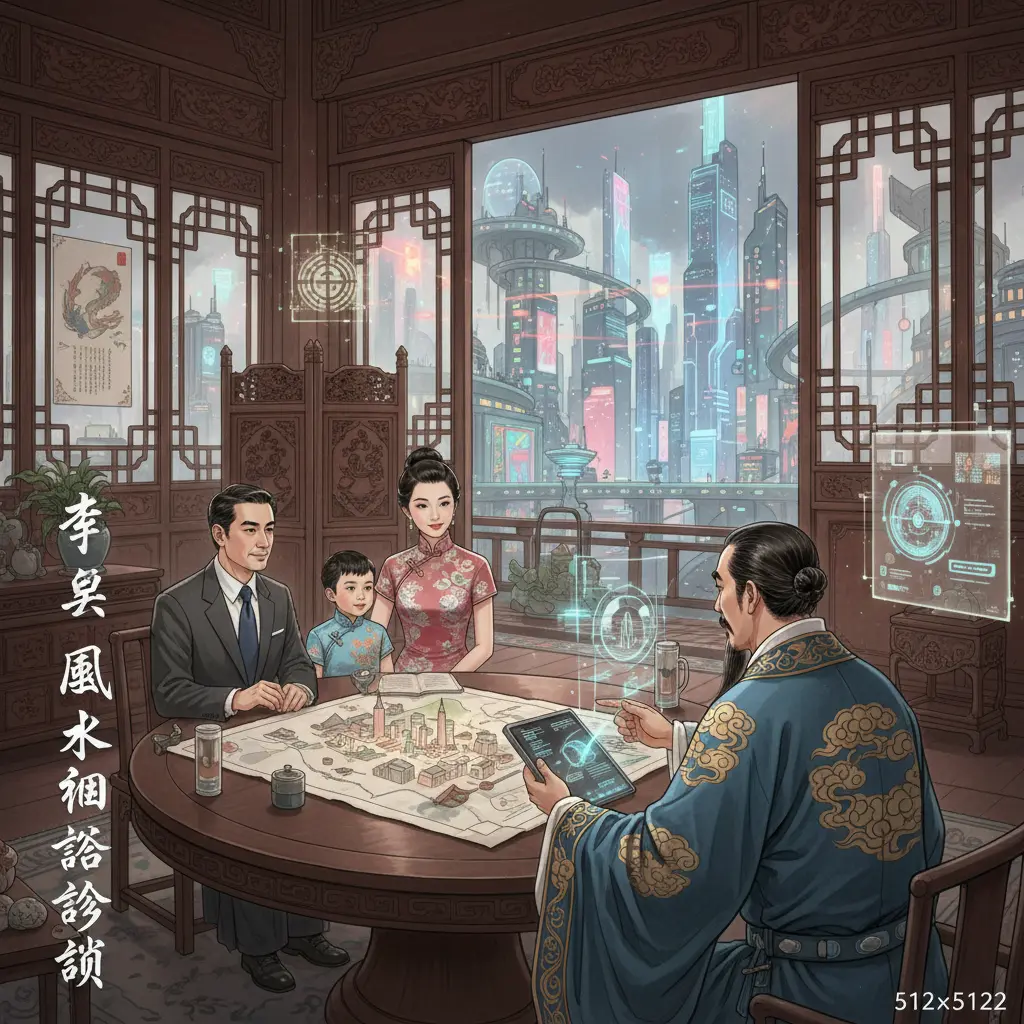 風水諮詢 - 李居明