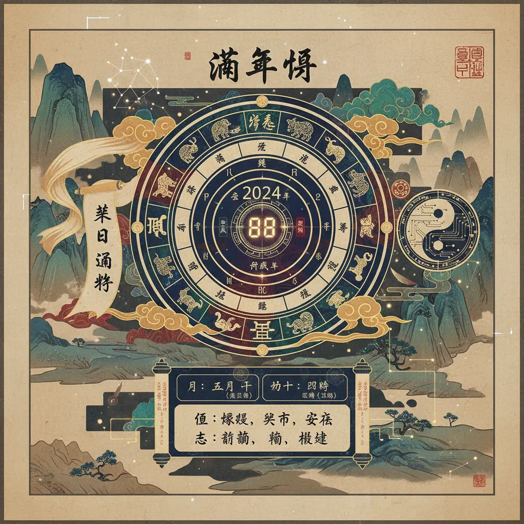 擇日 - 萬年曆