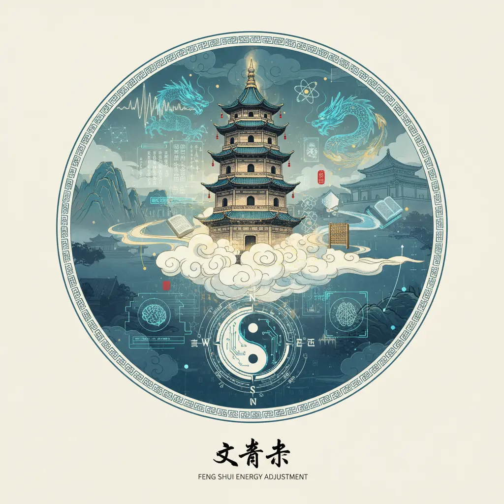 風水能量調整 - 文昌塔