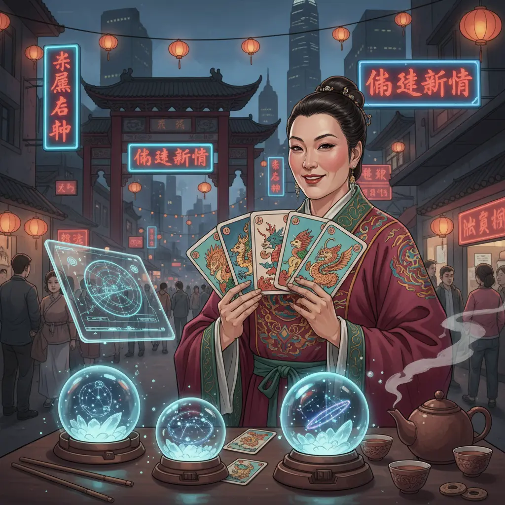 廟街算命 - 塔羅占卜