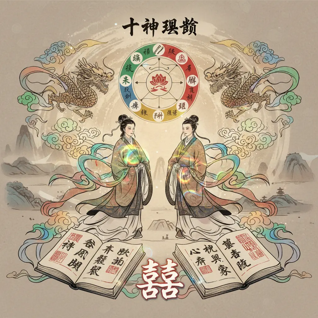 八字合婚 - 十神理論
