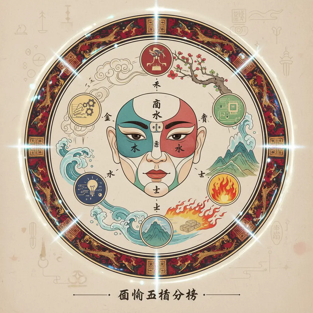 五行分析 - 面相