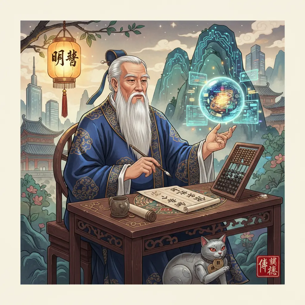 算命師傅 - 明燈山人