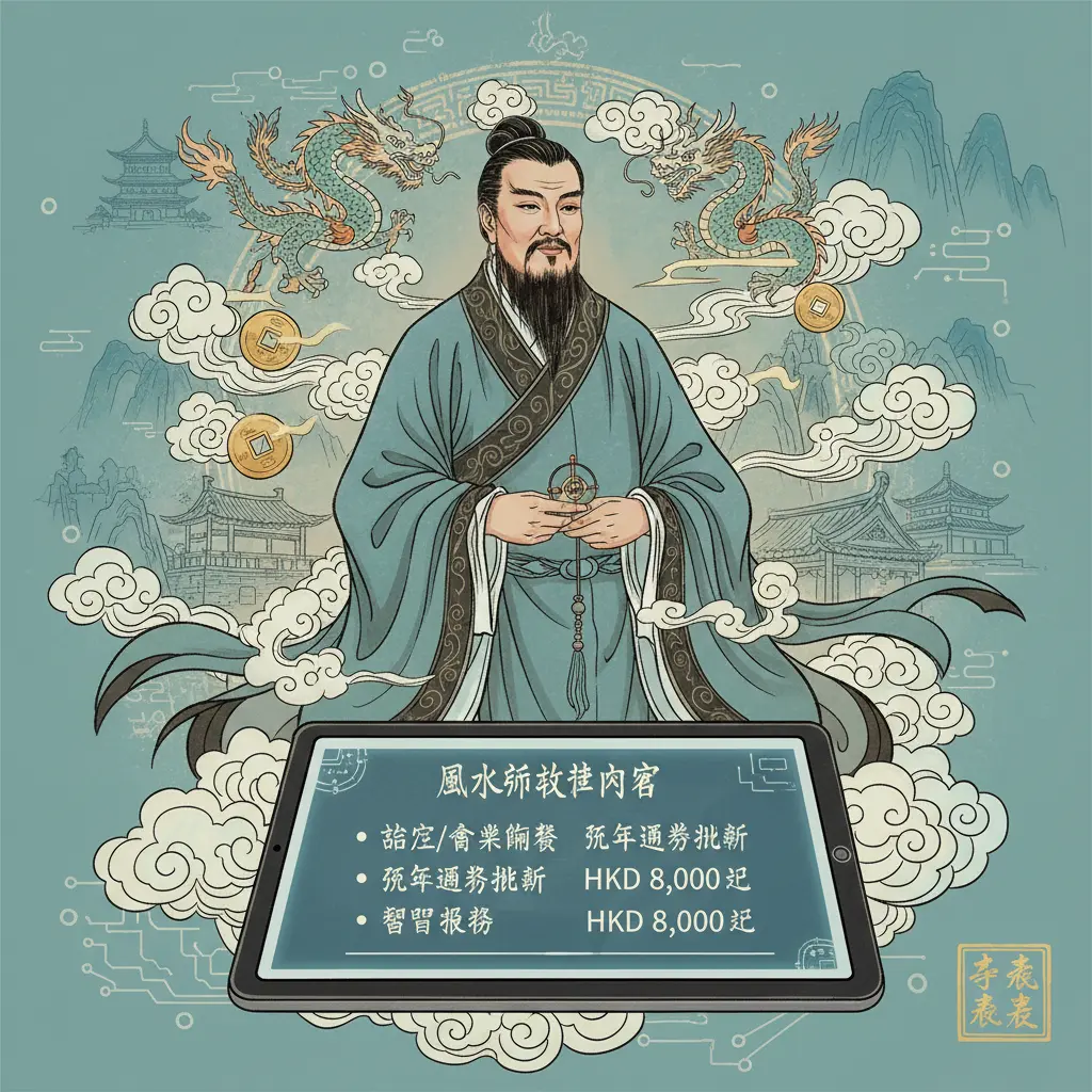 風水師收費內容 - 李丞責
