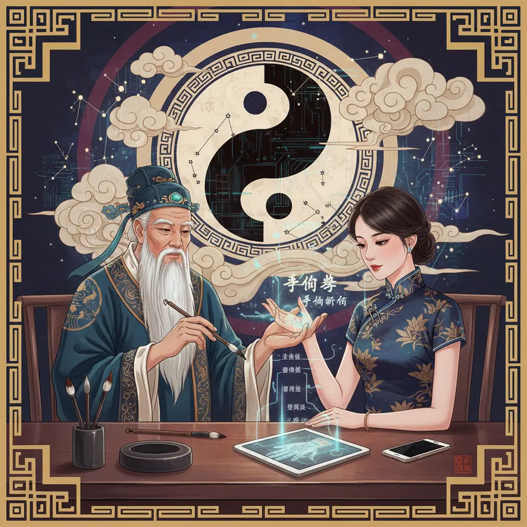 手相算命 - 手相學
