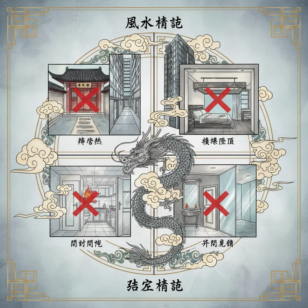 住宅風水 - 風水禁忌